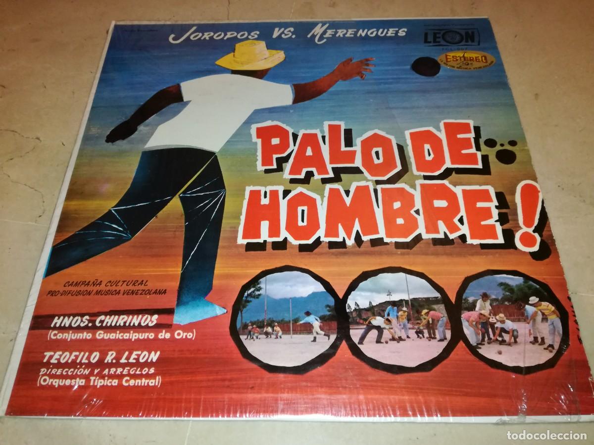 Dischi in vinile: HERMANOS CHIRINOS-PALO DE HOMBRE!-JOROPOS VS. MERENGUES-EDICI&Oacute;N DE VENEZUELA