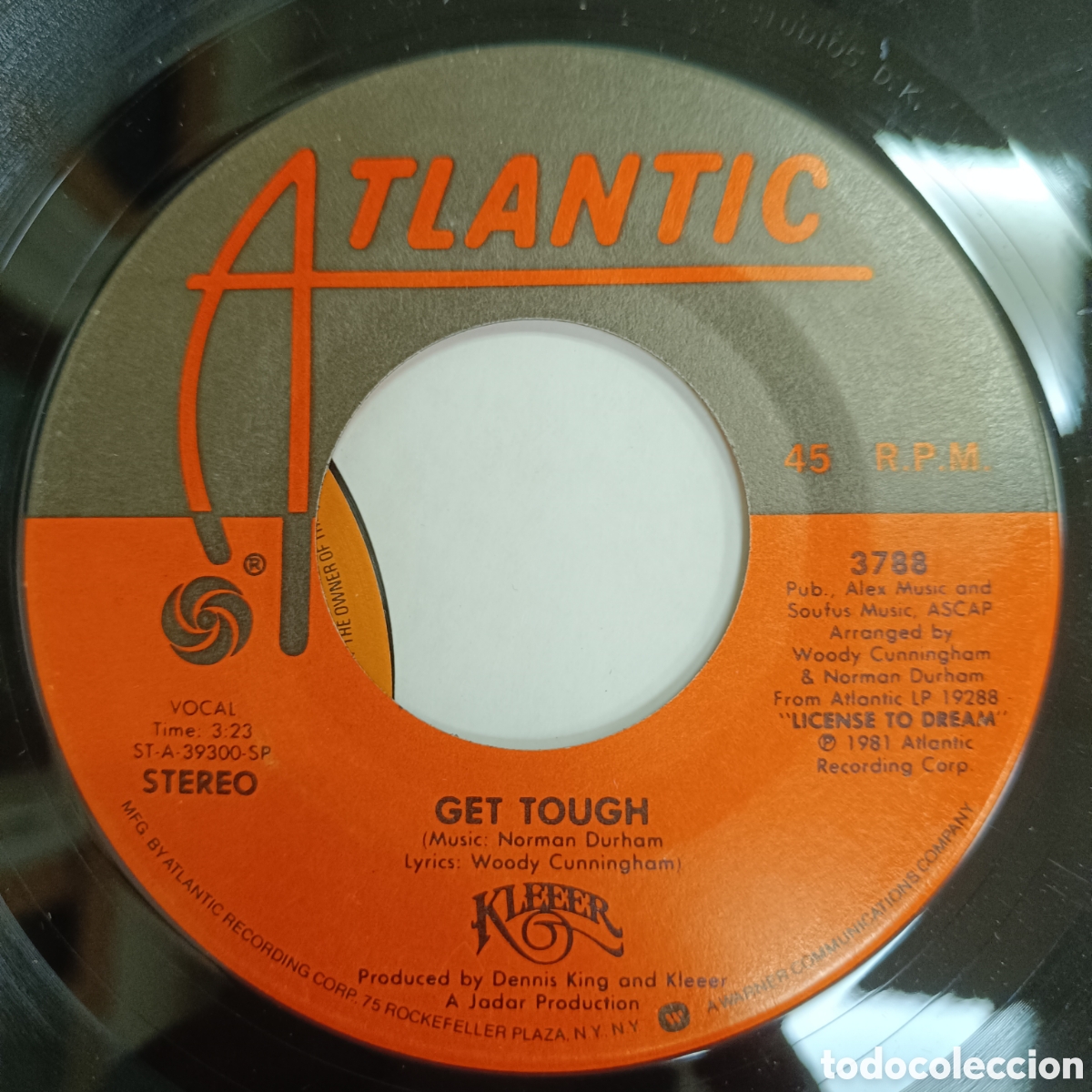 Discos de vinilo: Kleeer &lrm;&ndash; Get Tough (Edici&oacute;n USA) - Foto 1