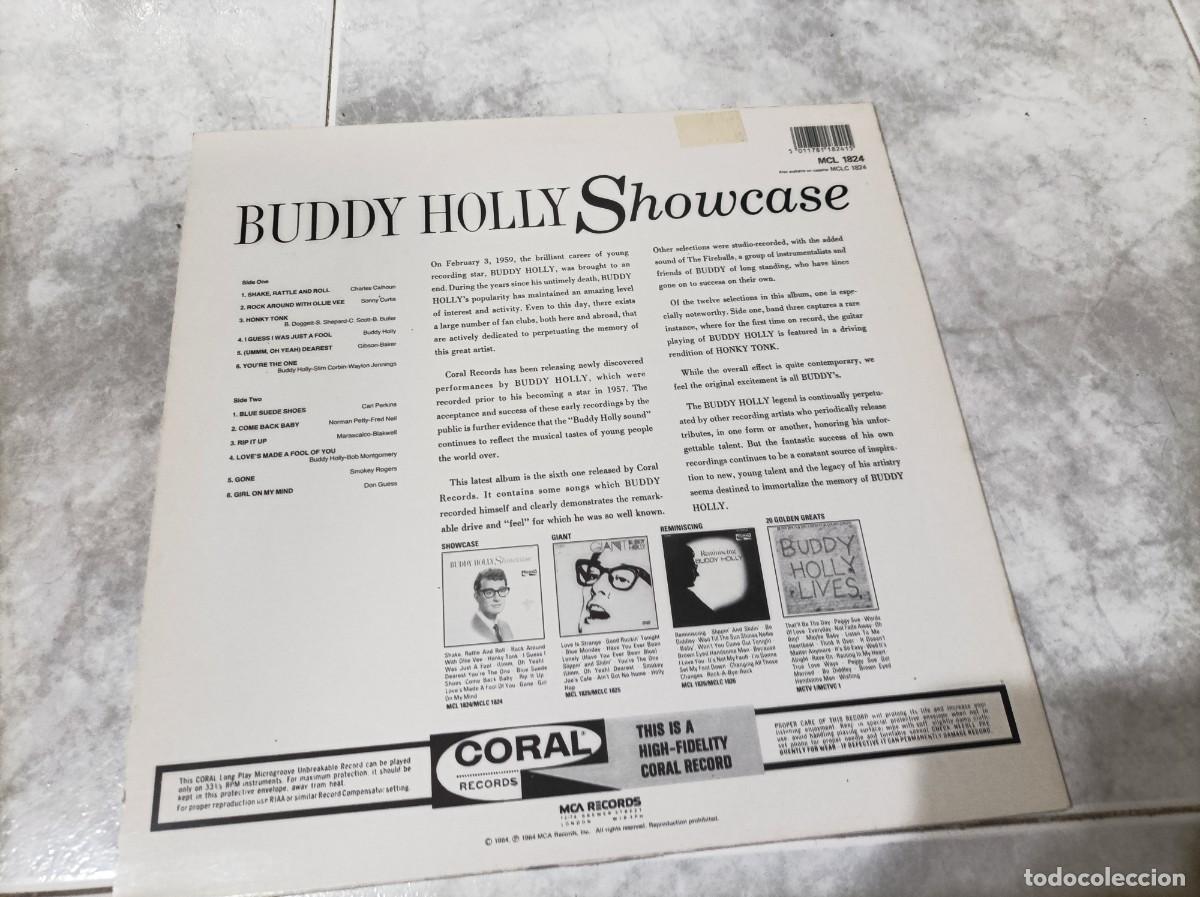 Discos de vinilo: Buddy Holly lp showcase - Foto 2