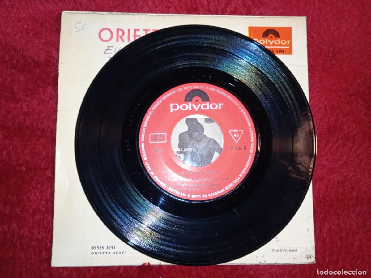 Discos de vinilo: Orietta Berti San Remo 1966 disco EP - Foto 3