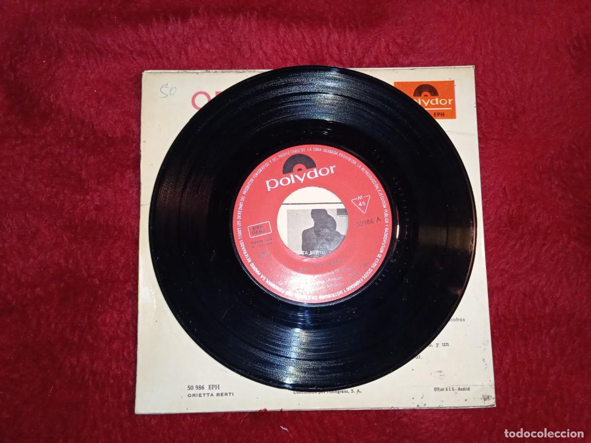Discos de vinilo: Orietta Berti San Remo 1966 disco EP - Foto 4