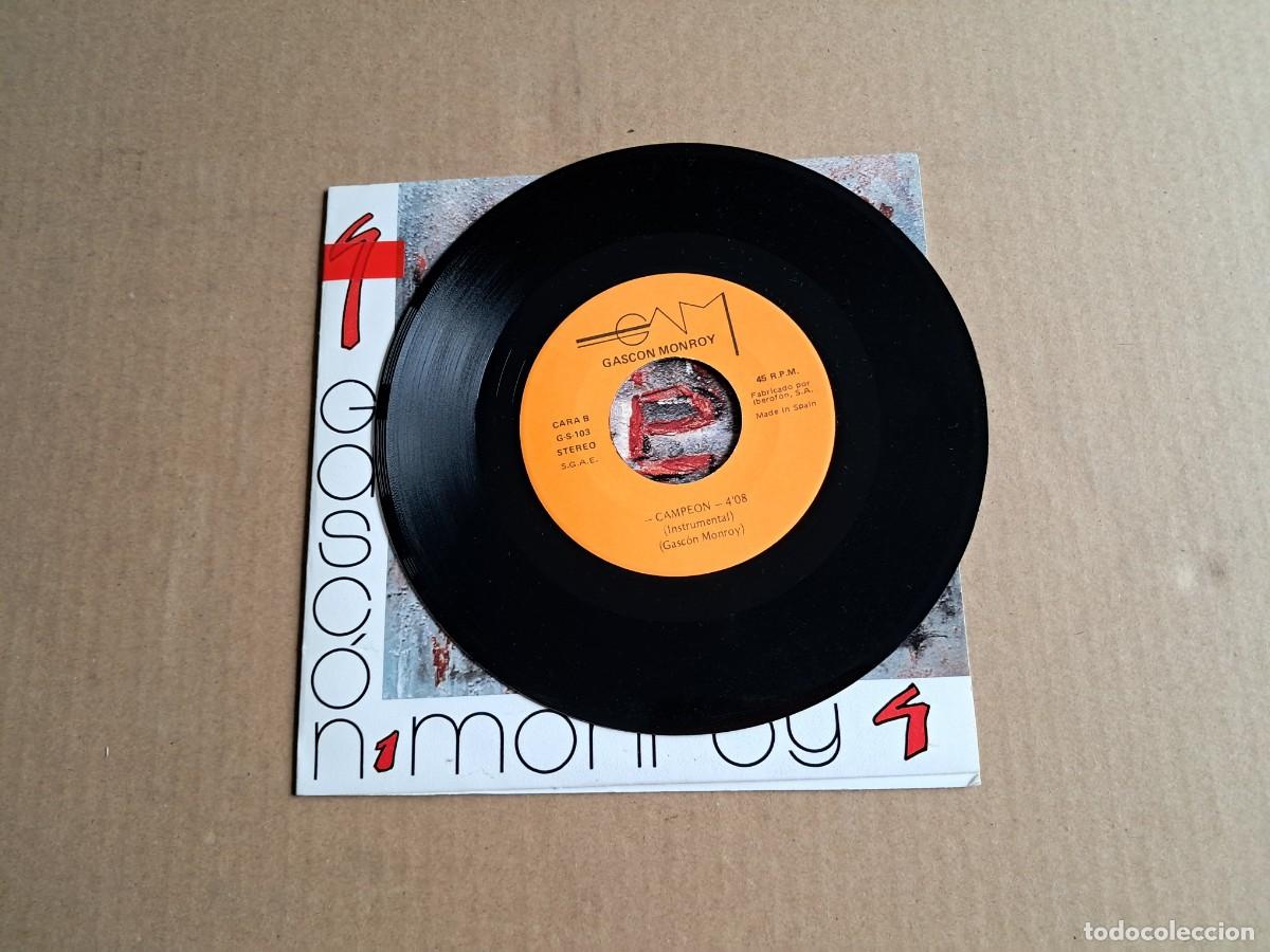 Discos de vinilo: GASCON MONROY - CAMPEON SINGLE 1991 - Foto 2
