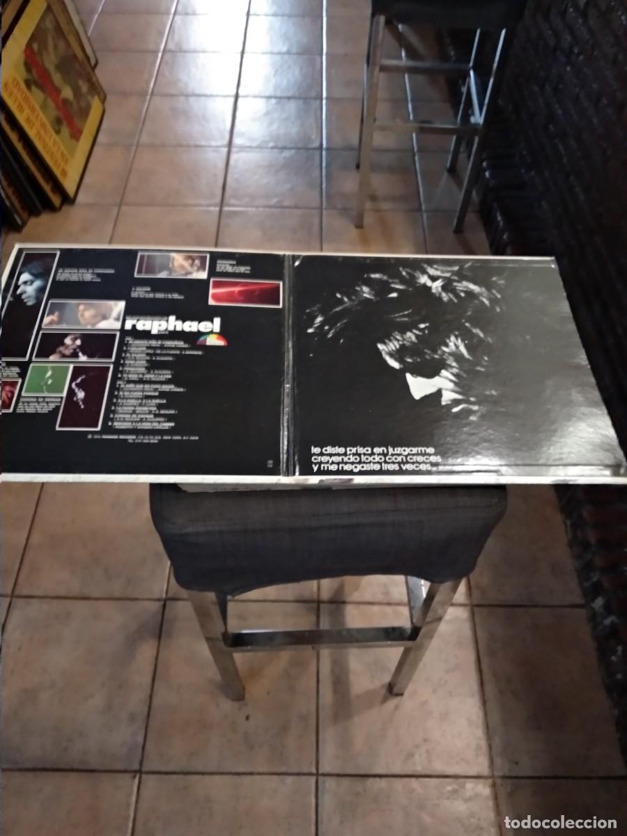 Discos de vinilo: RAPHAEL - RAPHA&Eacute;L CARPETA SIN LP, S&Oacute;LO CARPETA GATEFOLD. - Foto 3