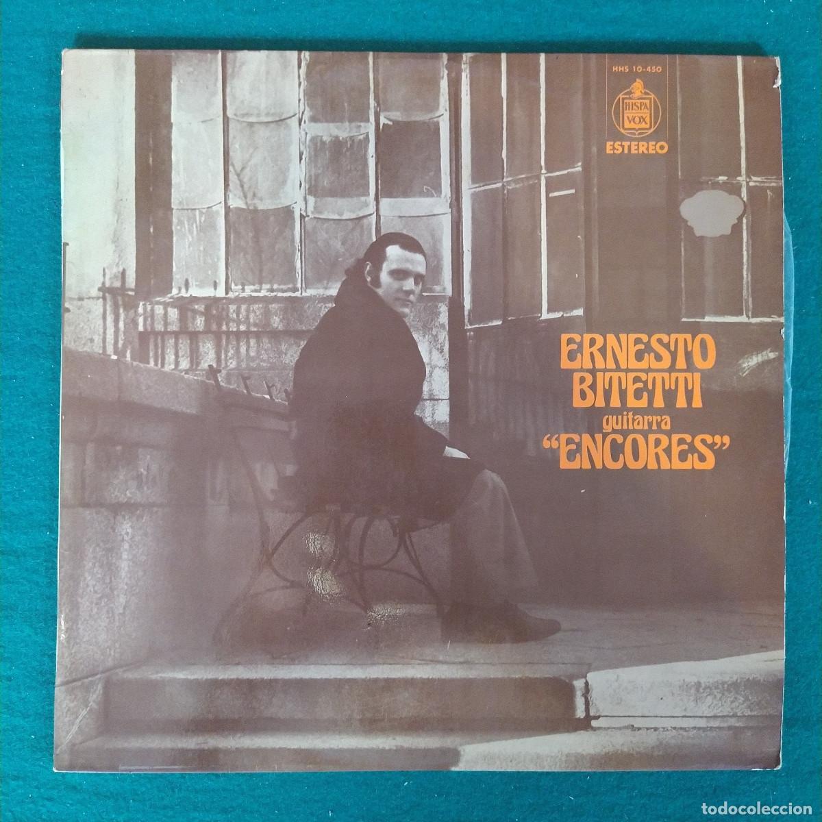 Discos de vinilo: Ernesto Bitetti &ndash; Encores - Foto 1