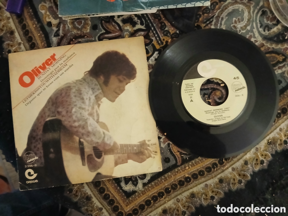 Discos de vinilo: OLIVER - SUNDAY MORNING - SPAIN - EXIT RECORDS - L - - Foto 1
