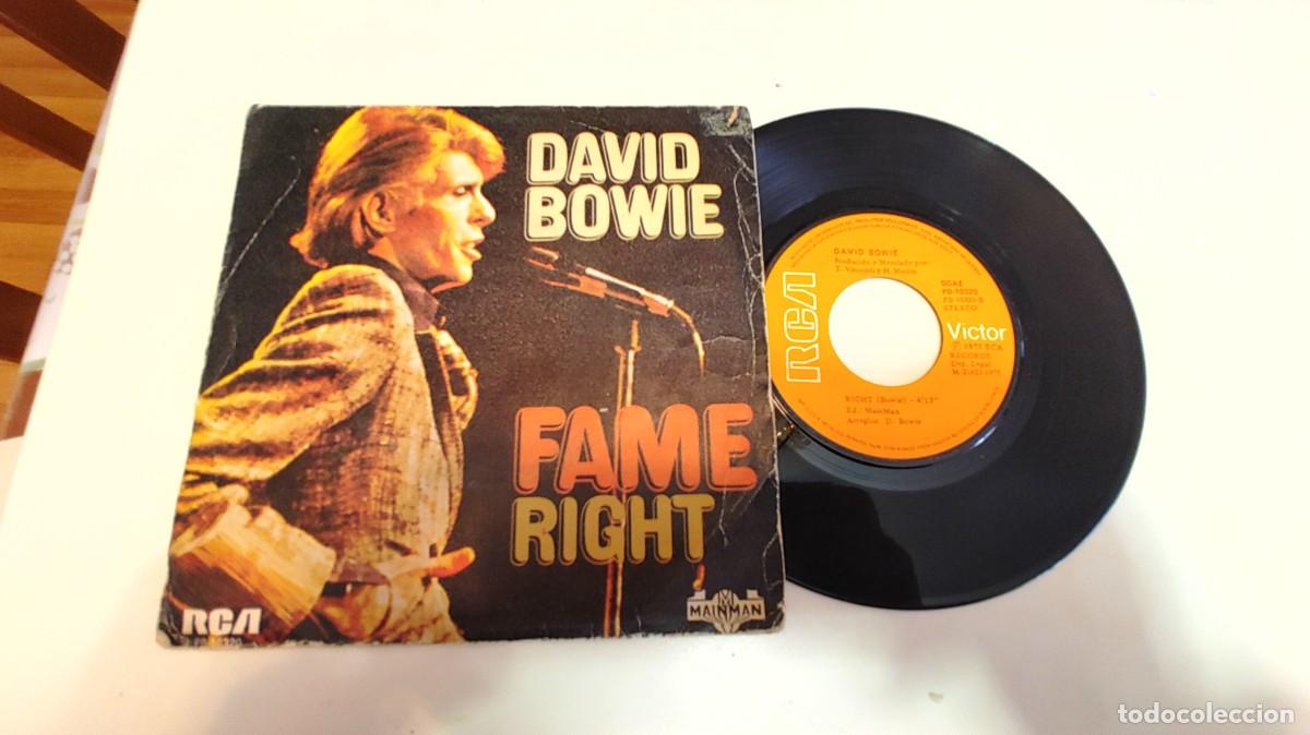 Discos de vinilo: DAVID BOWIE-SINGLE FAME - Foto 1