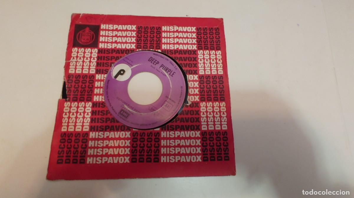 Discos de vinilo: DEEP PURPLE-SINGLE MIGHT JUST YOUR LIFE-SIN FUNDA - Foto 2