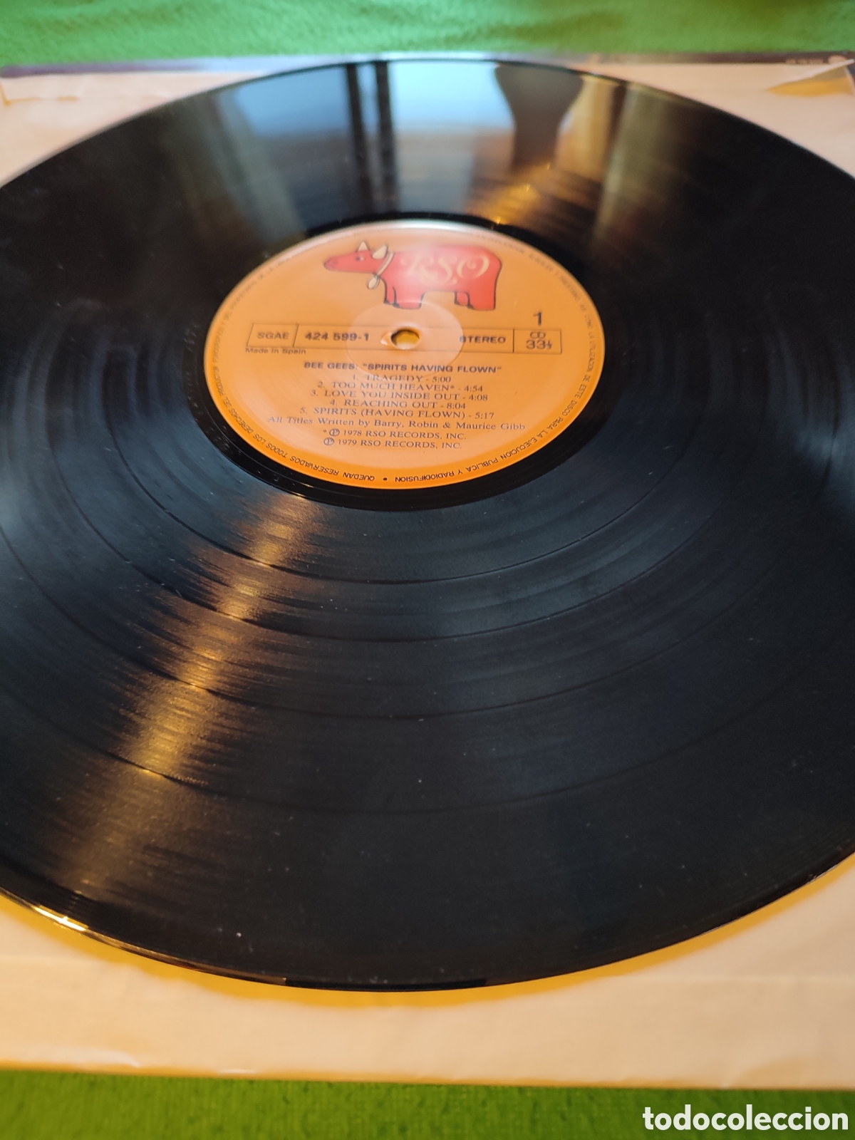 Discos de vinilo: Bee Gees - Spirits having flown vinilo - Foto 3