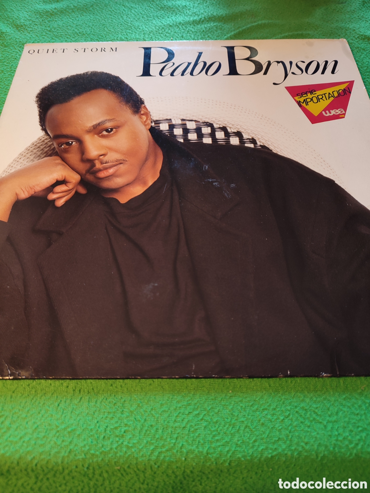 Discos de vinilo: Peabo Bryson - Quiet storm vinilo Lp - Foto 1