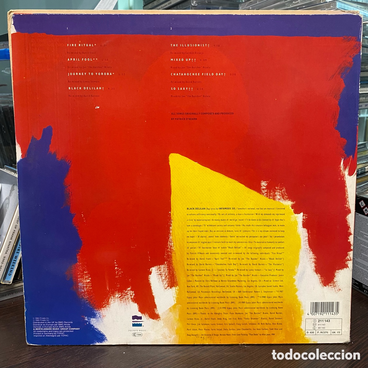 Discos de vinilo: Patrick OHearn - Mix-Up (LP, Album) - Foto 2