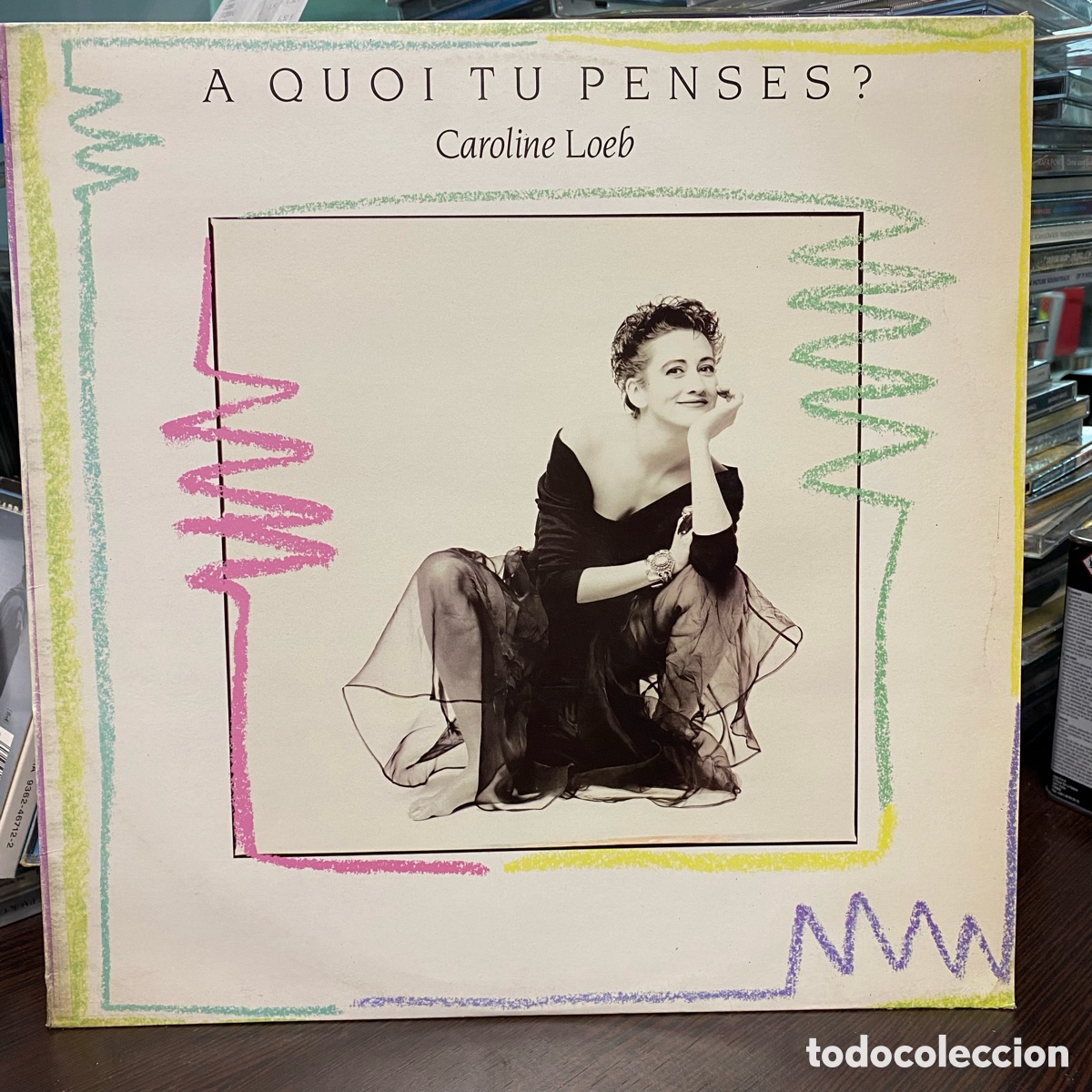 Discos de vinilo: Caroline Loeb - A Quoi Tu Penses? (12&rdquo;) - Foto 1