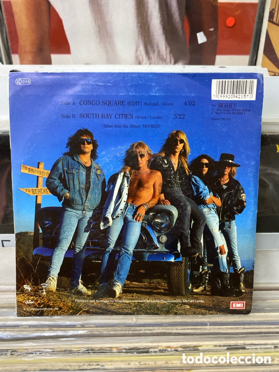 Discos de vinilo: Great White - Congo Square - Foto 2