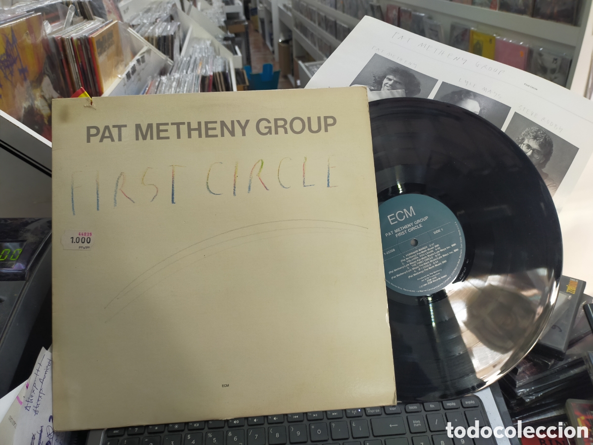 Discos de vinilo: Pat Metheny group LP first circle 1984 u.s.a. - Foto 1