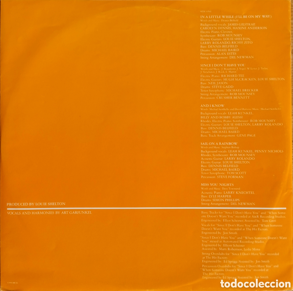 Discos de vinilo: Disco de vinilo Art Garfunkel - Foto 3