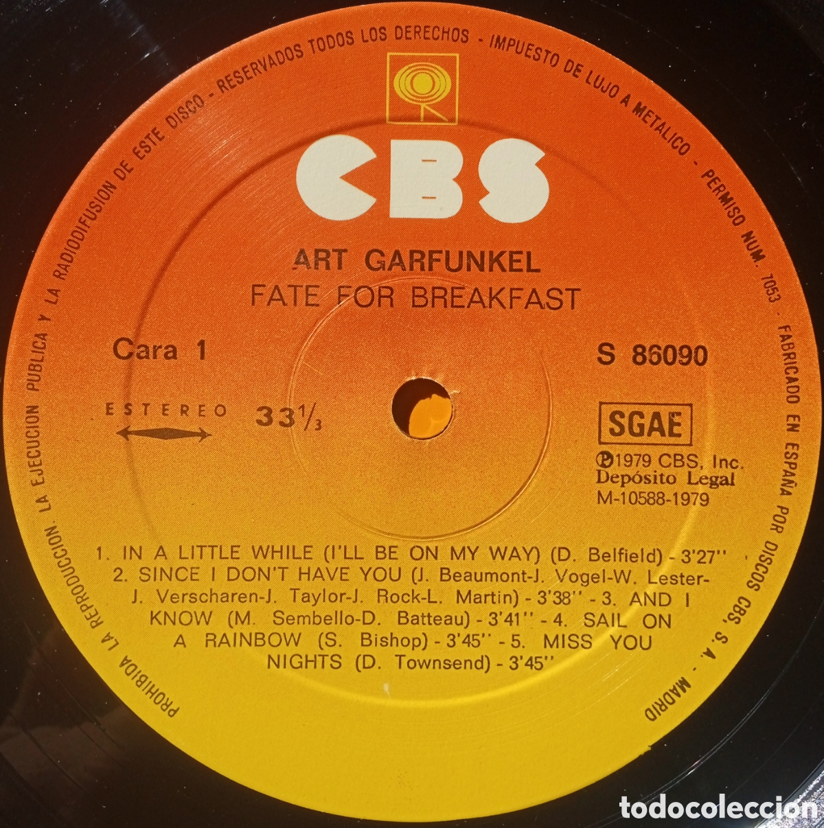 Discos de vinilo: Disco de vinilo Art Garfunkel - Foto 5