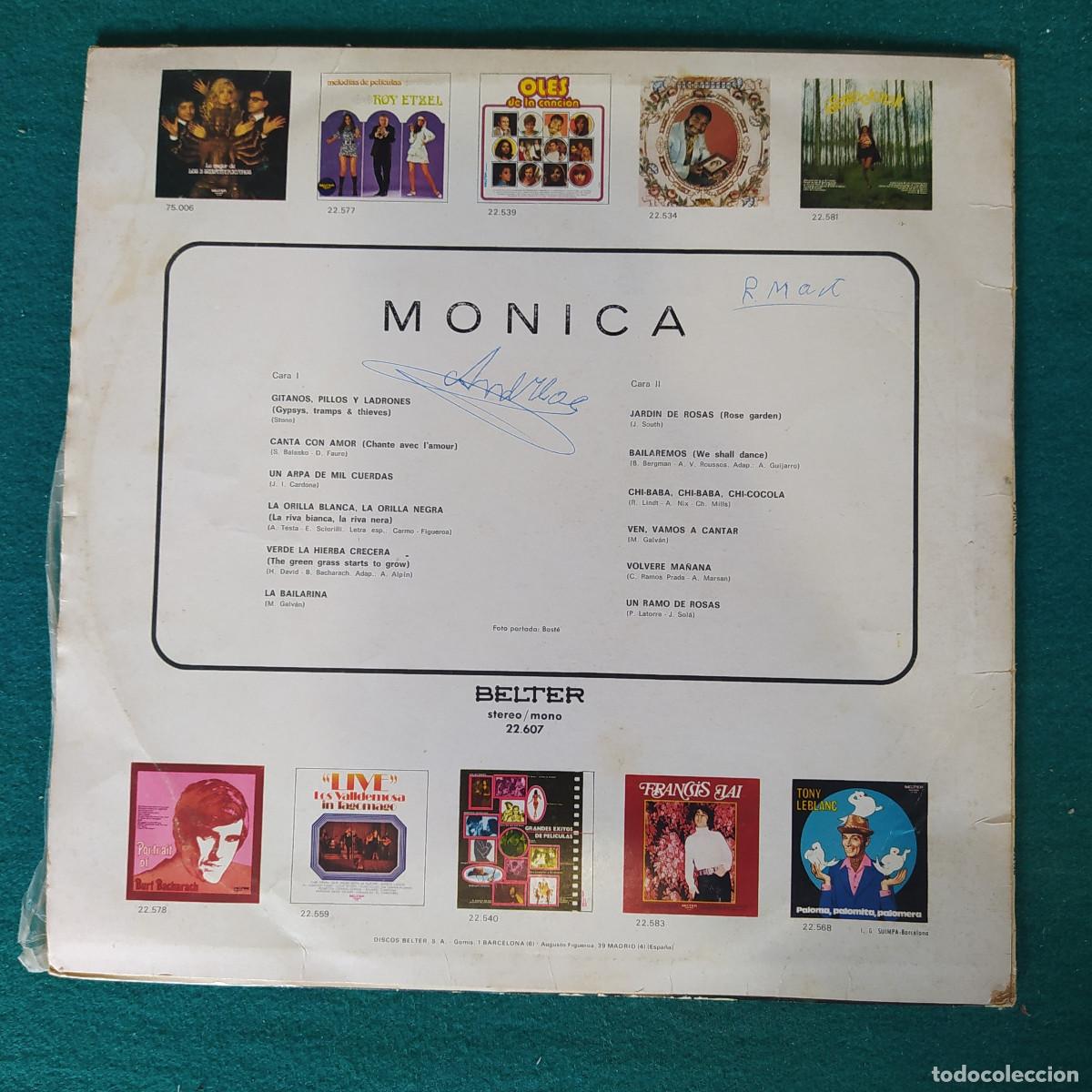 Discos de vinilo: M&oacute;nica &ndash; M&oacute;nica 1972 pop - Foto 2