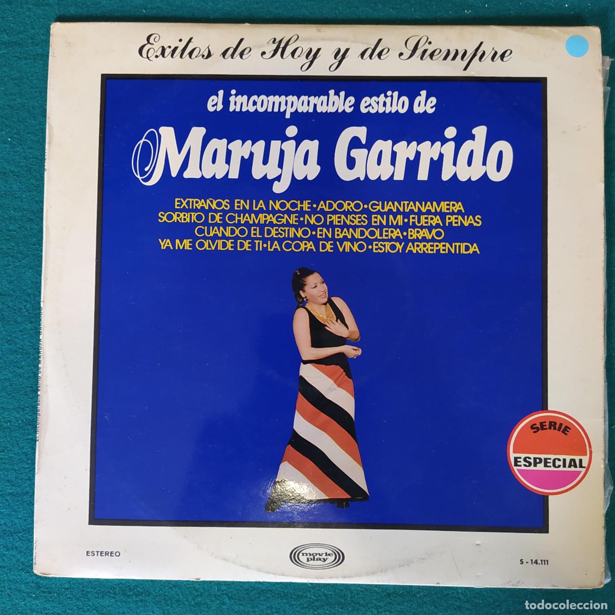 Discos de vinilo: Maruja Garrido &ndash; El Incomparable Estilo De Maruja Garrido - Foto 1