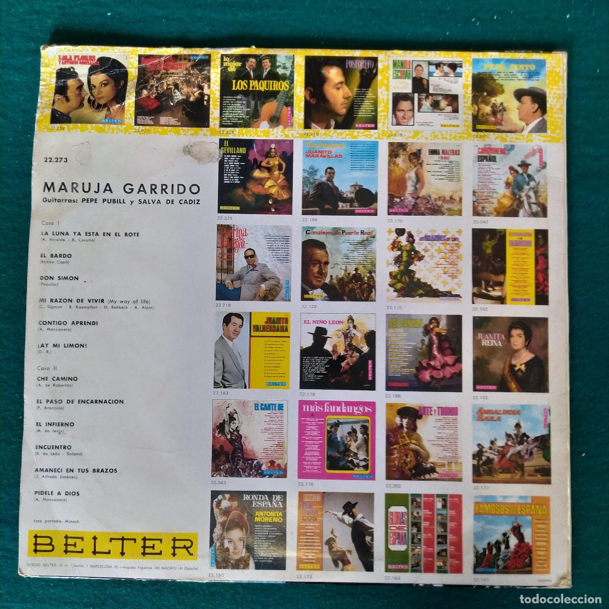 Discos de vinilo: Maruja Garrido &ndash; Maruja Garrido - Foto 2
