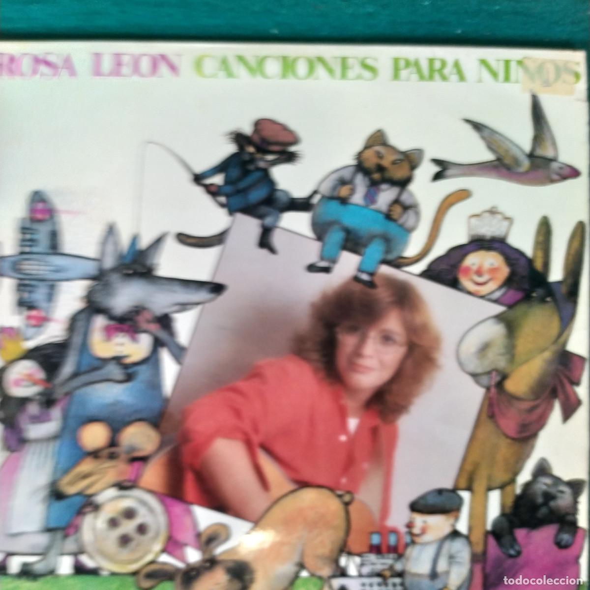 Discos de vinilo: Rosa Le&oacute;n &ndash; Canciones Para Ni&ntilde;os - Foto 1