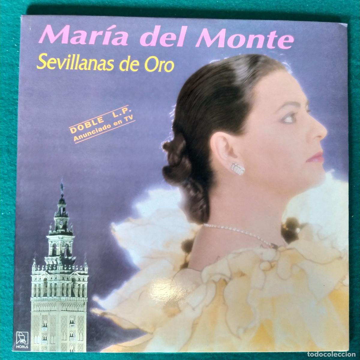 Discos de vinilo: Mar&iacute;a Del Monte &ndash; Sevillanas De Oro - Foto 1