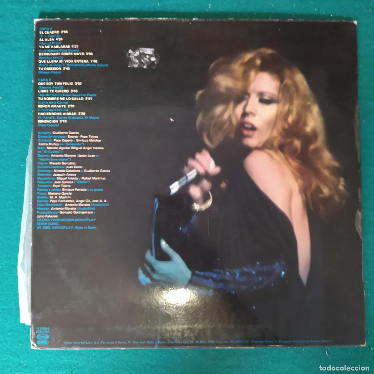 Discos de vinilo: Mar&iacute;a Jim&eacute;nez &ndash; Sensacion - Foto 2