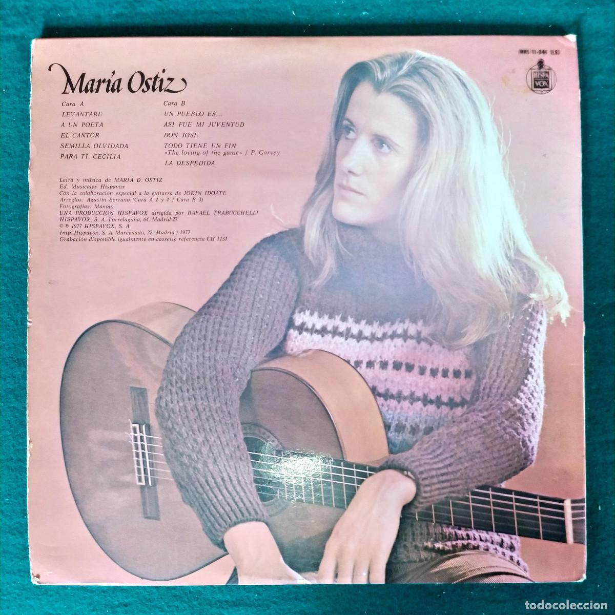 Discos de vinilo: Mar&iacute;a* &ndash; Un Pueblo Es... Levantar&eacute; - Foto 2