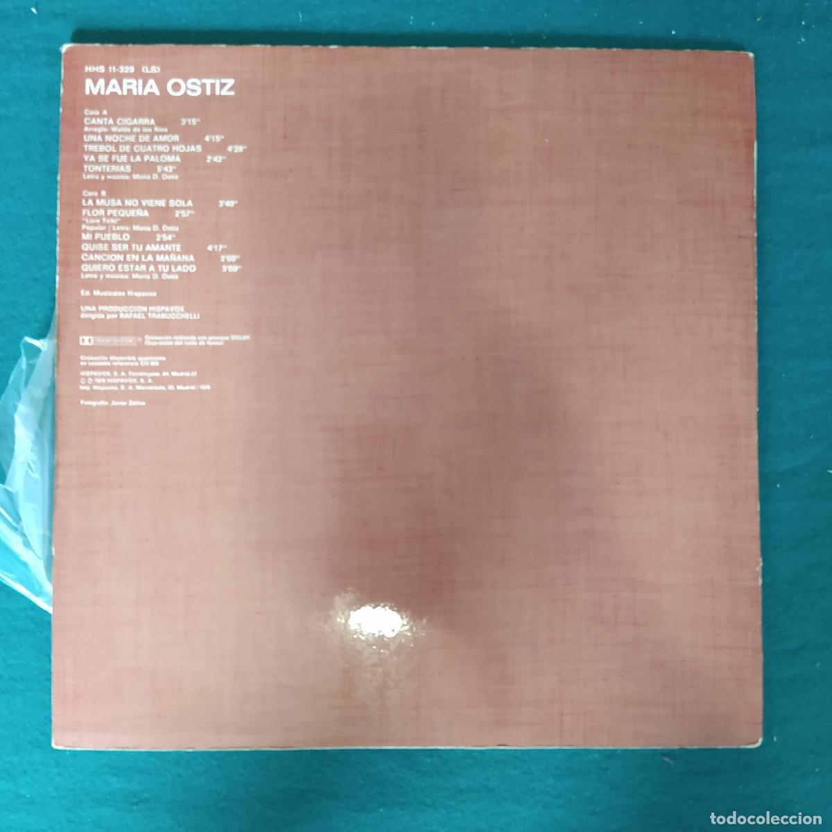 Discos de vinilo: Maria Ostiz &ndash; Canta Cigarra - Foto 2