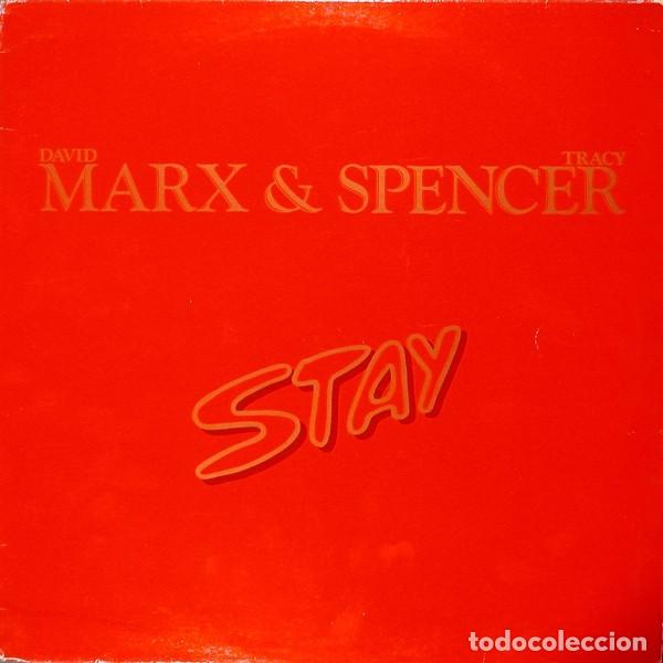 Discos de vinilo: MARX&SPENCER - STAY - VINILO MAXISINGLE - 1983 - Foto 1