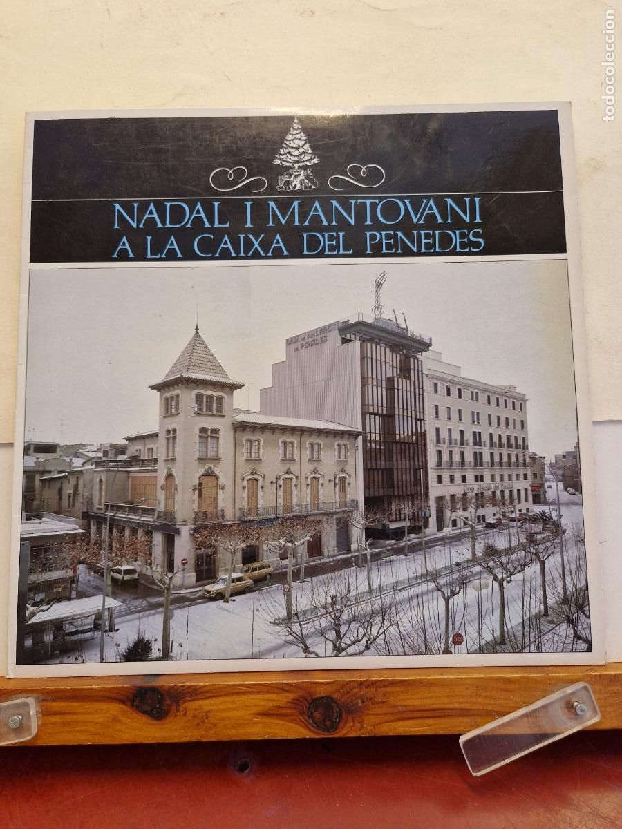 Discos de vinilo: SINGLE. NADAL I MANTOVANI A LA CAIXA DEL PENEDES. - Foto 1