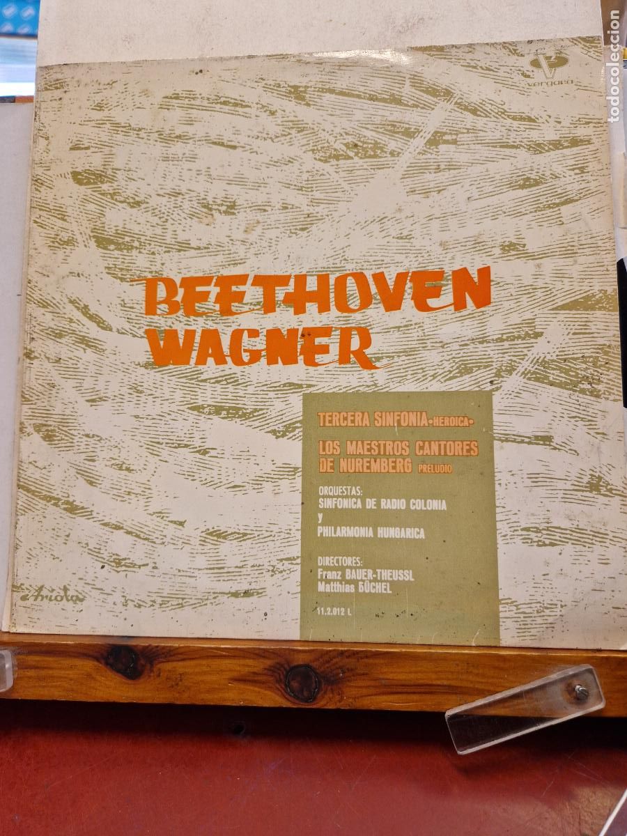 Discos de vinilo: SINGLE. BEETHOVEN WAGNER. TERCERA SINFONIA - Foto 1