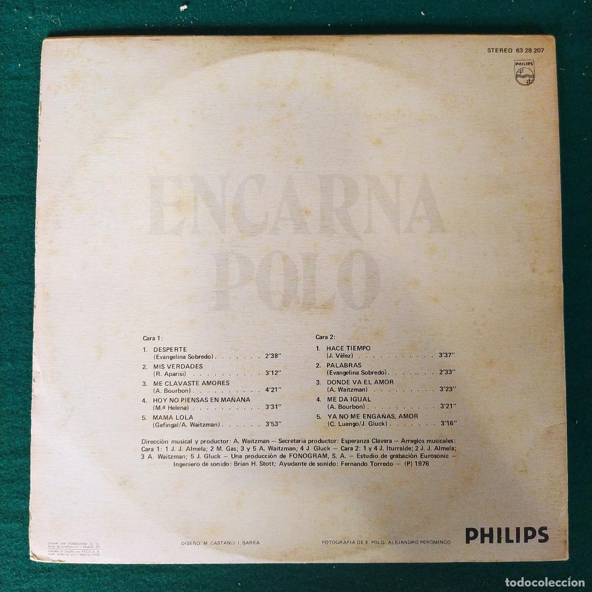 Discos de vinilo: Encarna Polo &ndash; Despert&eacute; - Foto 2