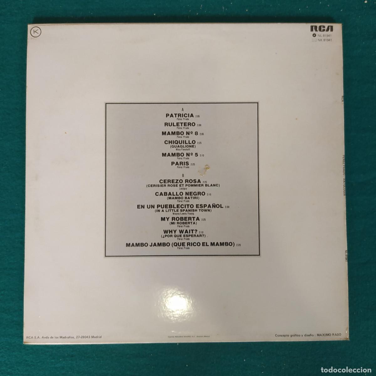 Discos de vinilo: Perez Prado &ndash; Antologia - Foto 2