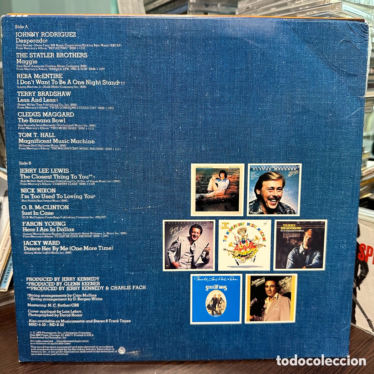 Discos de vinilo: Various - The Country Sampler (LP, Comp) - Foto 2