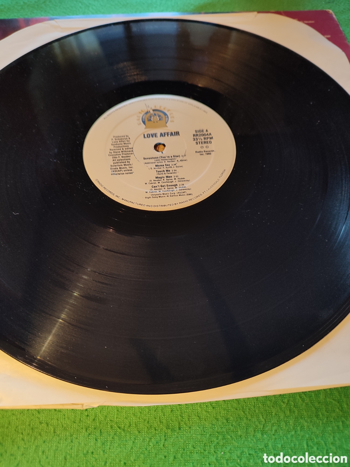 Discos de vinilo: Love Affair - Backstage vinilo Lp - Foto 3