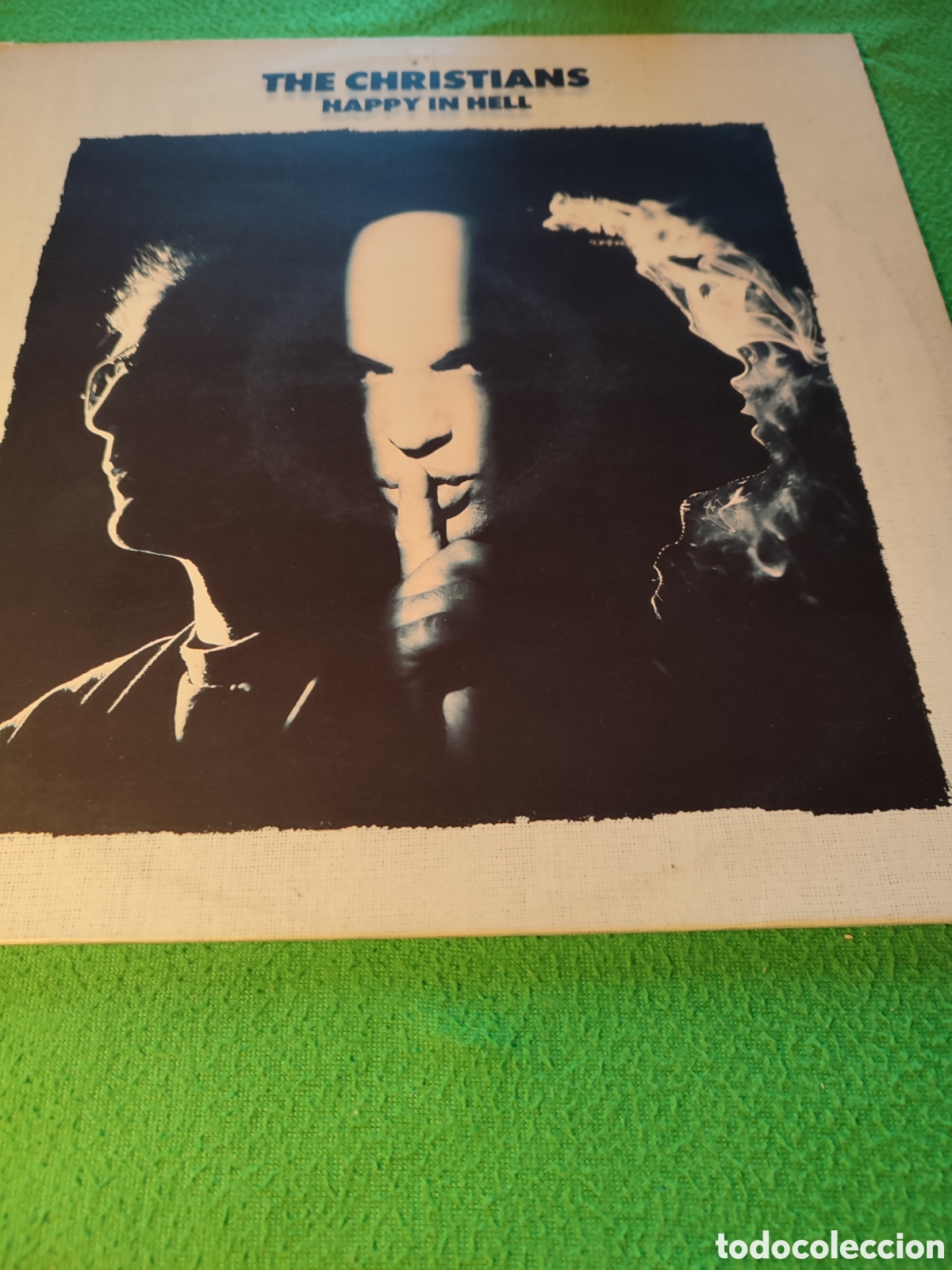 Discos de vinilo: The Christians - Happy in hell vinilo Lp - Foto 1
