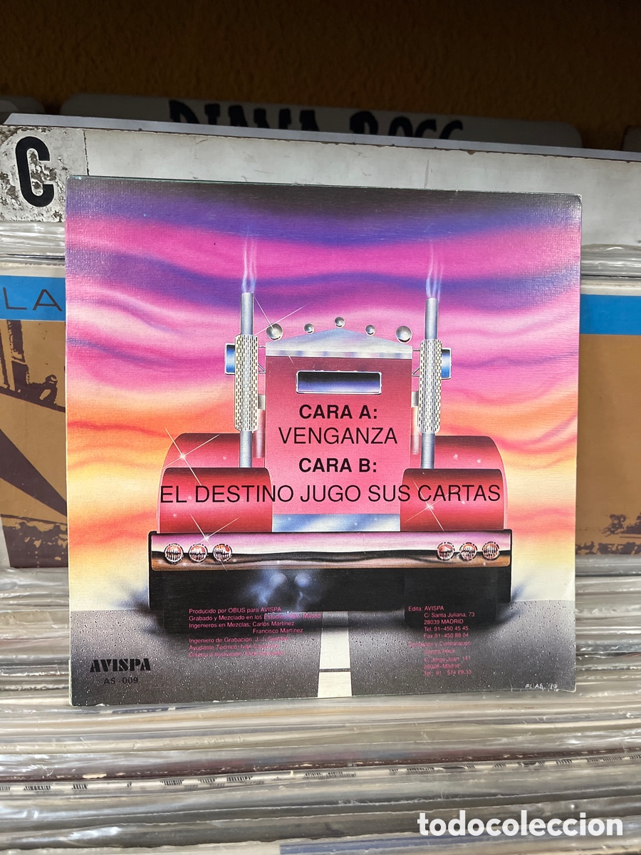 Discos de vinilo: Obus venganza single - Foto 2