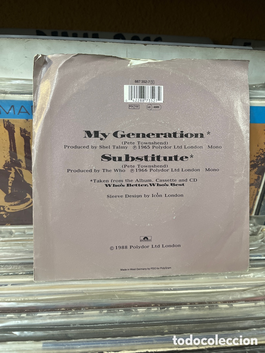 Discos de vinilo: This is my generation the who - Foto 2