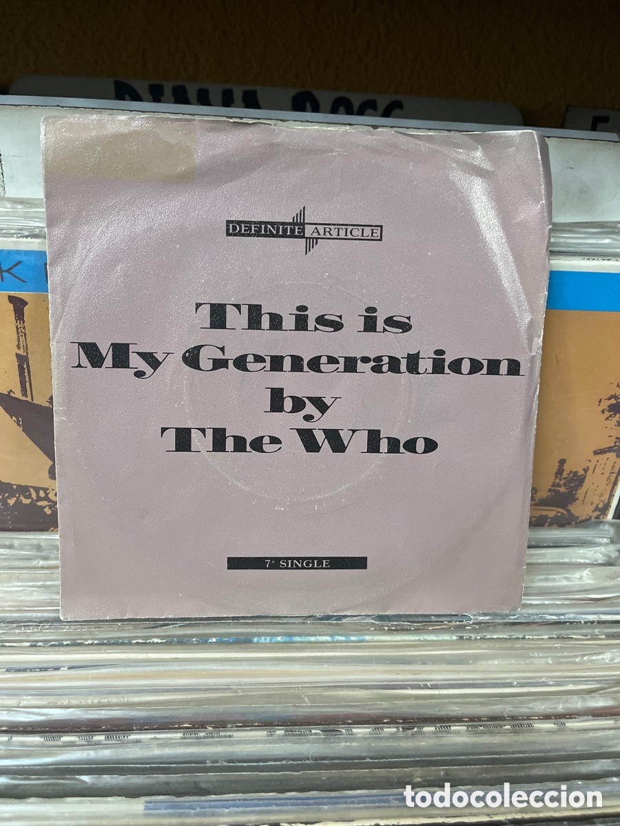 Discos de vinilo: This is my generation the who - Foto 1