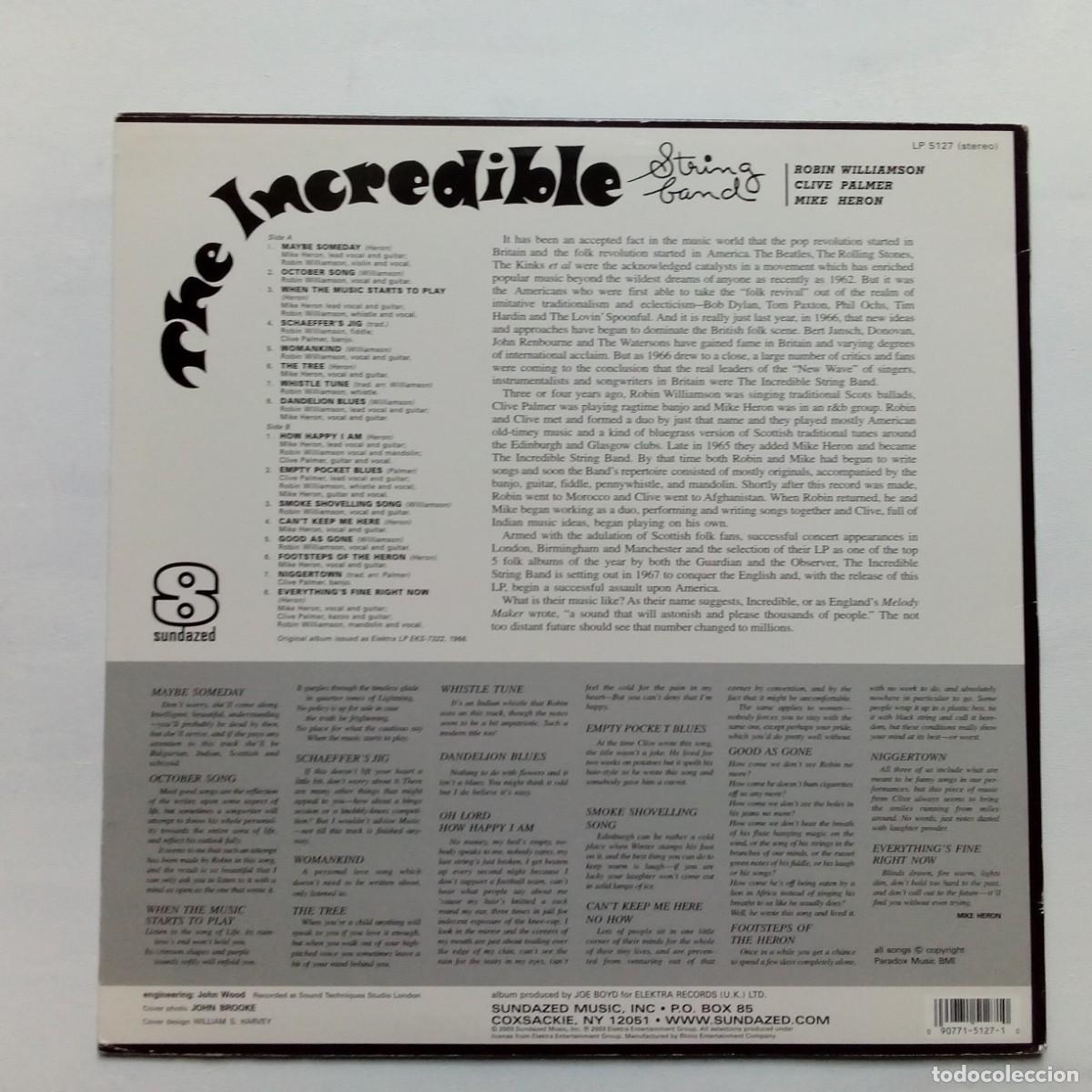 Discos de vinilo: The Incredible String Band. The Incredible String Band. - Foto 2