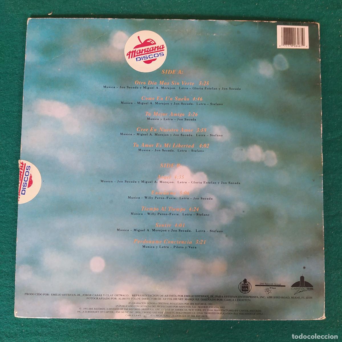Discos de vinilo: Jon Secada &ndash; Sentir 1992 - Foto 2