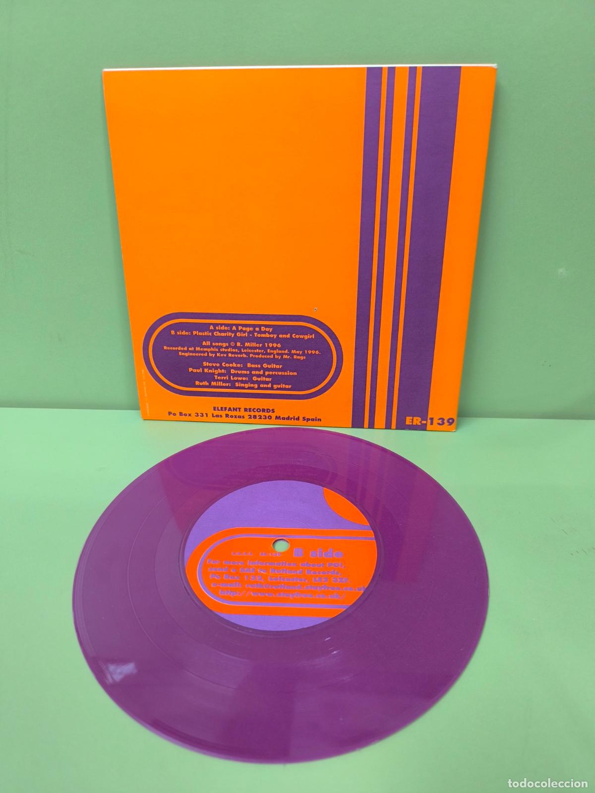 Discos de vinilo: PO! - A PAGE A DAY - DISCO DE VINILO SINGLE - Foto 2