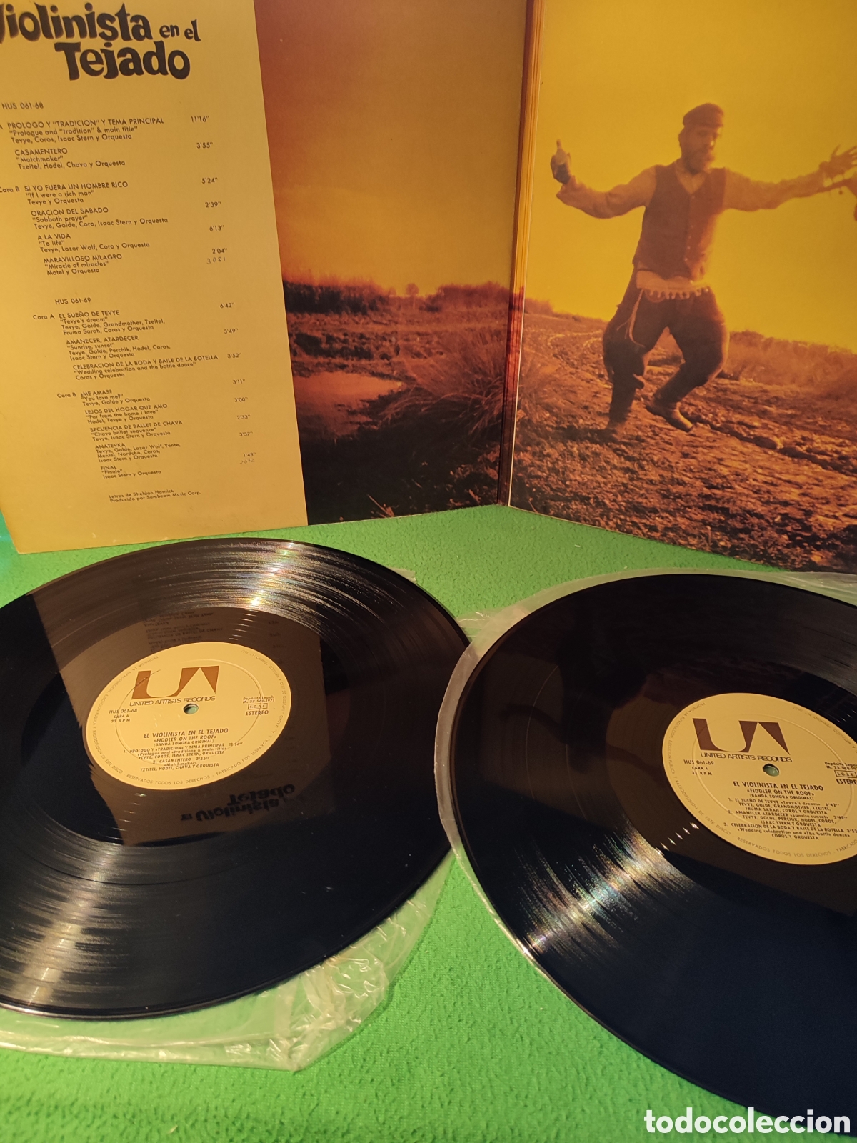 Discos de vinilo: John Williams - El violinista en el tejado 2 lps - Foto 2