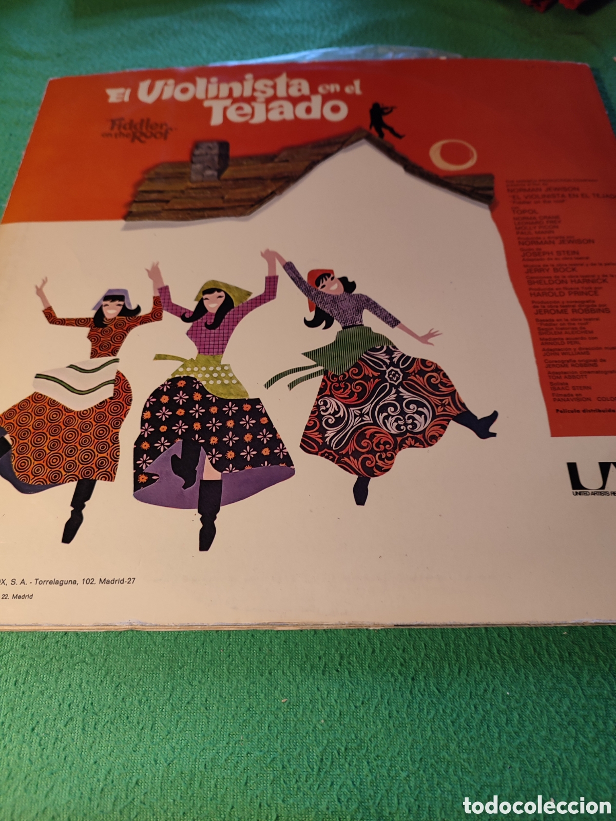 Discos de vinilo: John Williams - El violinista en el tejado 2 lps - Foto 3