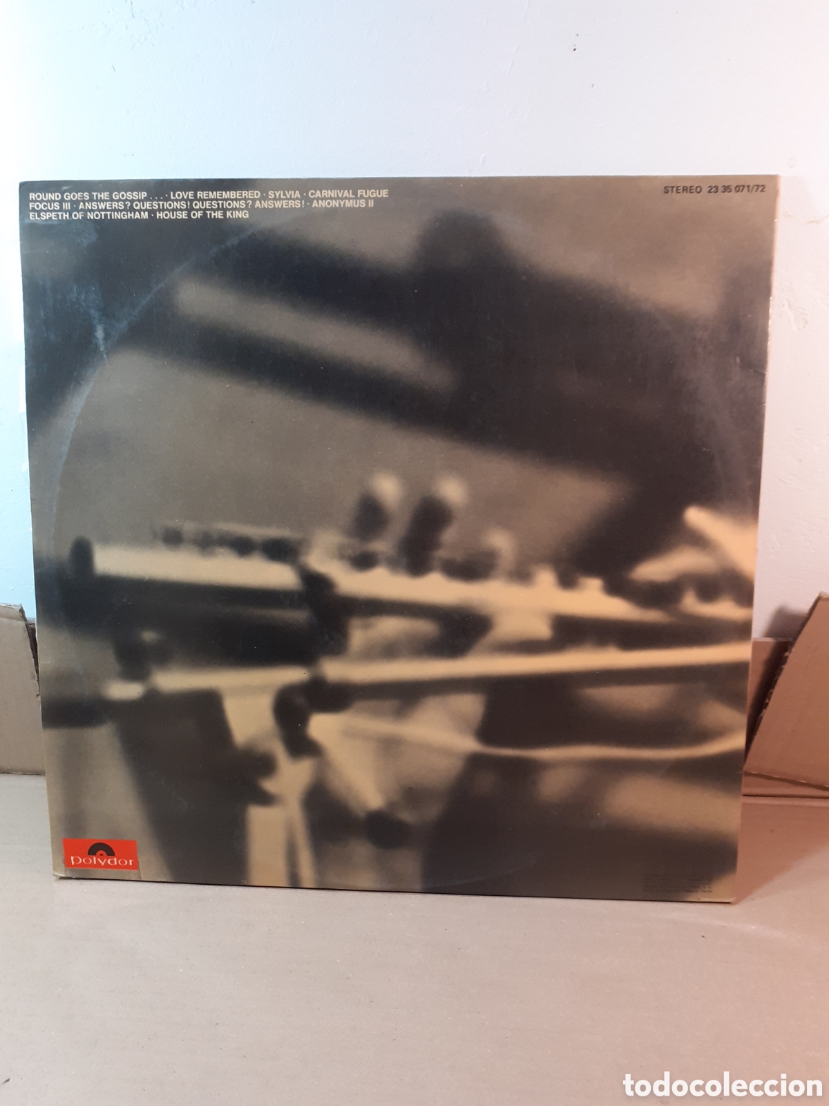 Discos de vinilo: Focus. Edici&oacute;n espa&ntilde;ola de 1972. - Foto 2