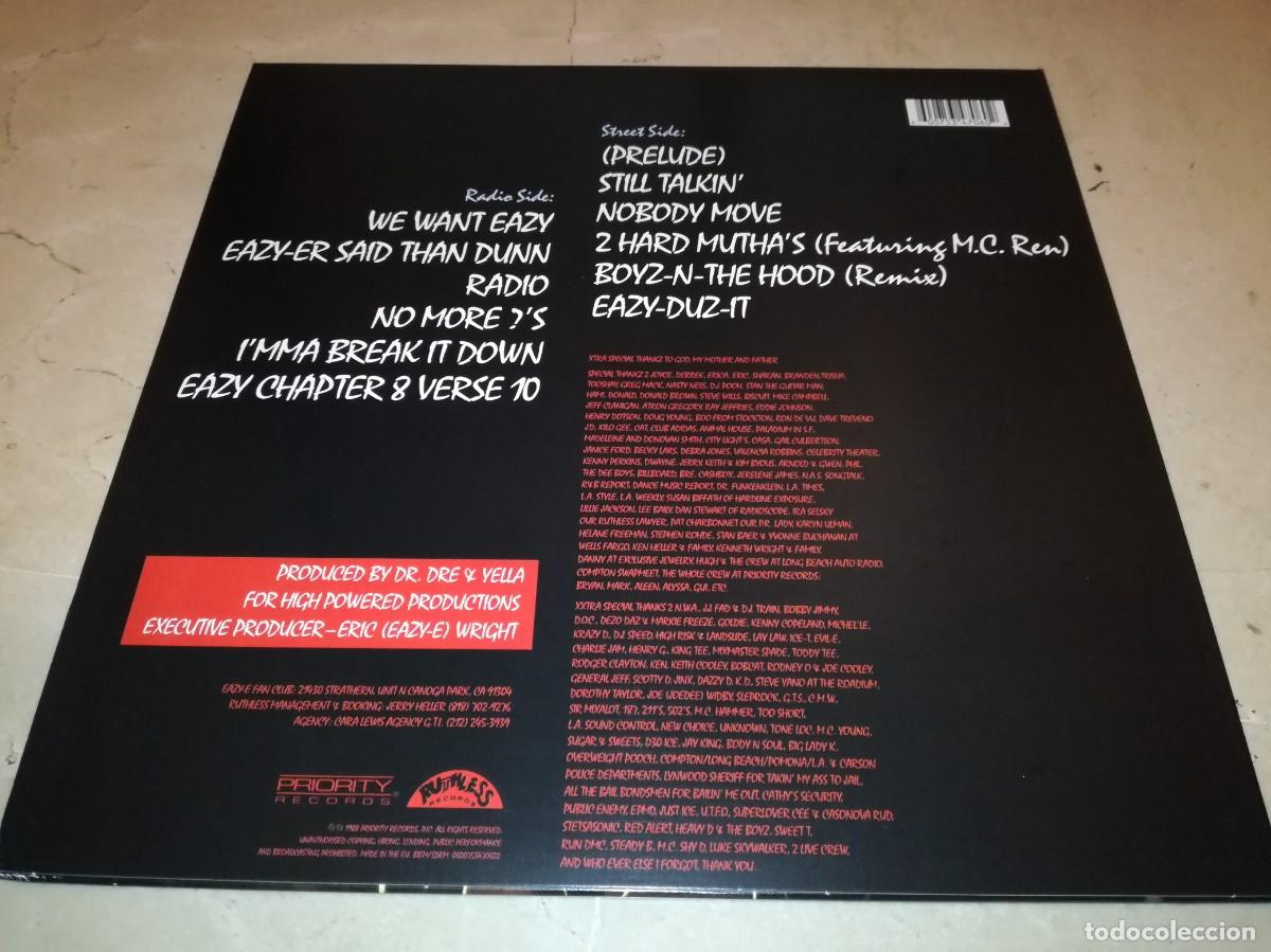 Discos de vinilo: EAZY-E-EAZY-DUZ-IT-EDICI&Oacute;N DE 2013-RUTHLESS RECORDS - Foto 2