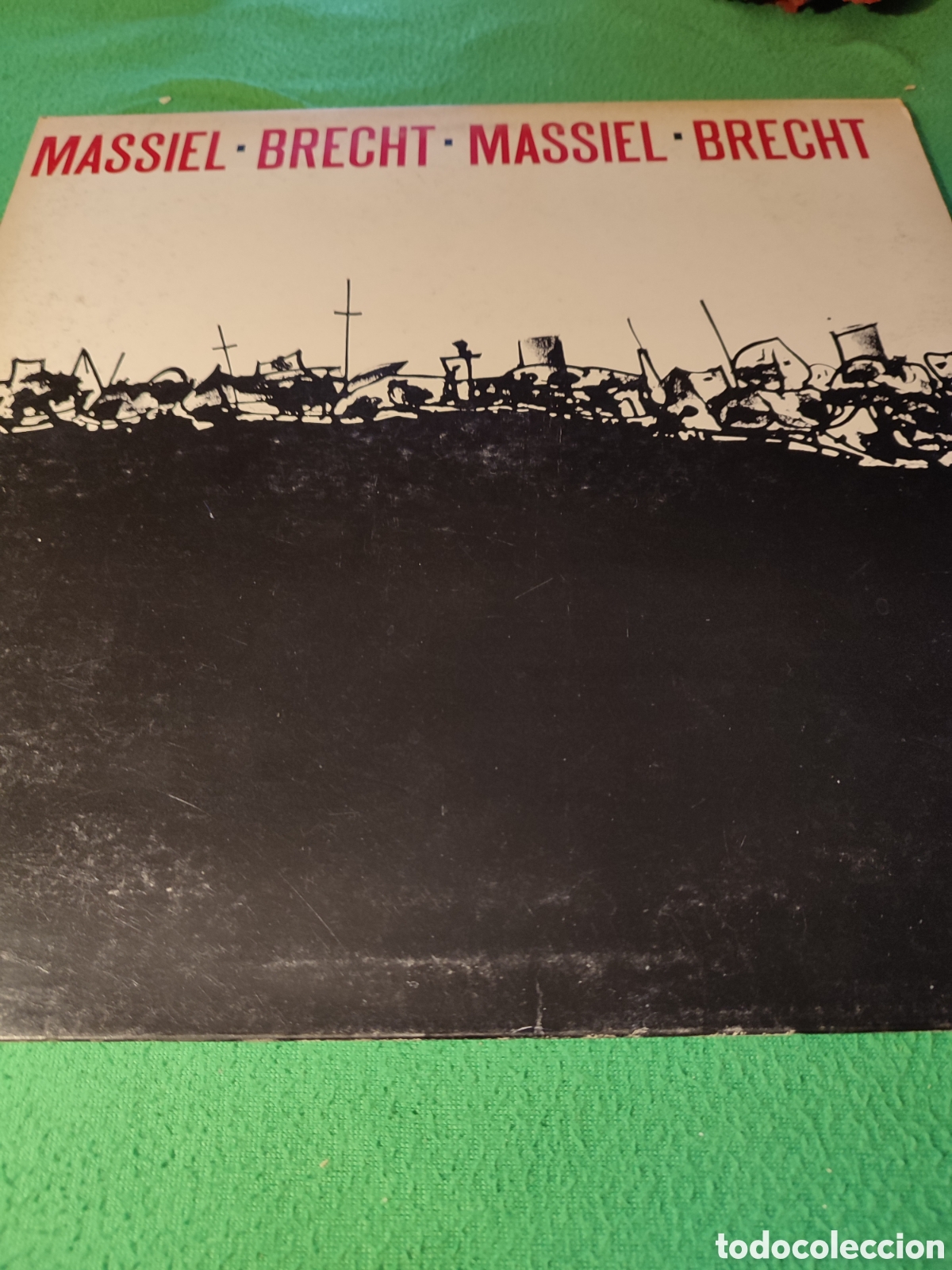 Discos de vinilo: Massiel - Canciones y baladas de Bertol Brecht - Foto 1