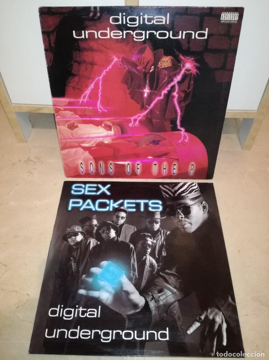 Discos de vinilo: LOTE DE 2 LPs ORIGINALES DE DIGITAL UNDERGROUND-EDICIONES ESPA&Ntilde;OLAS - Foto 1