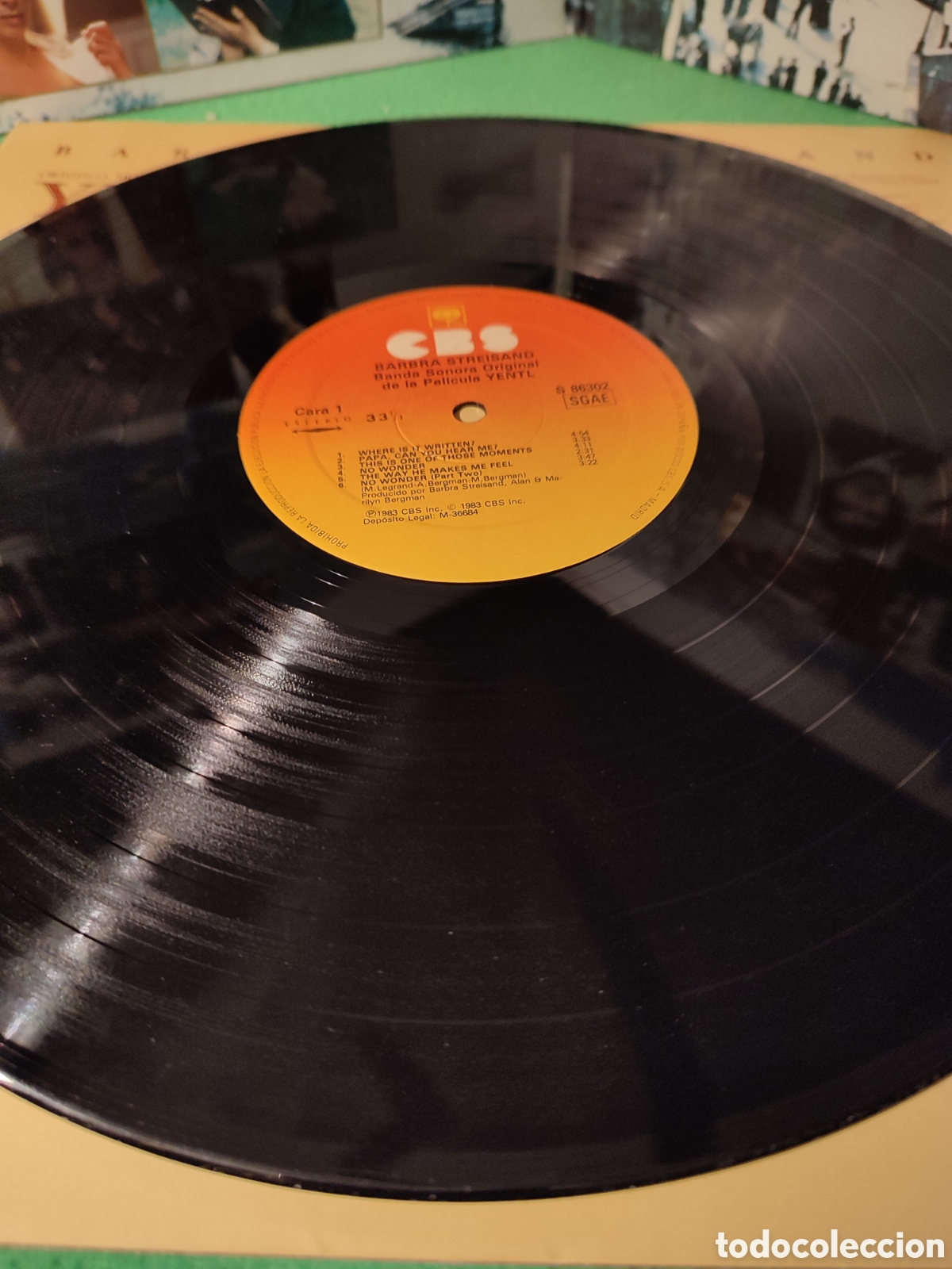 Discos de vinilo: Michel Legrand - BSO Yentl vinilo Lp - Foto 3