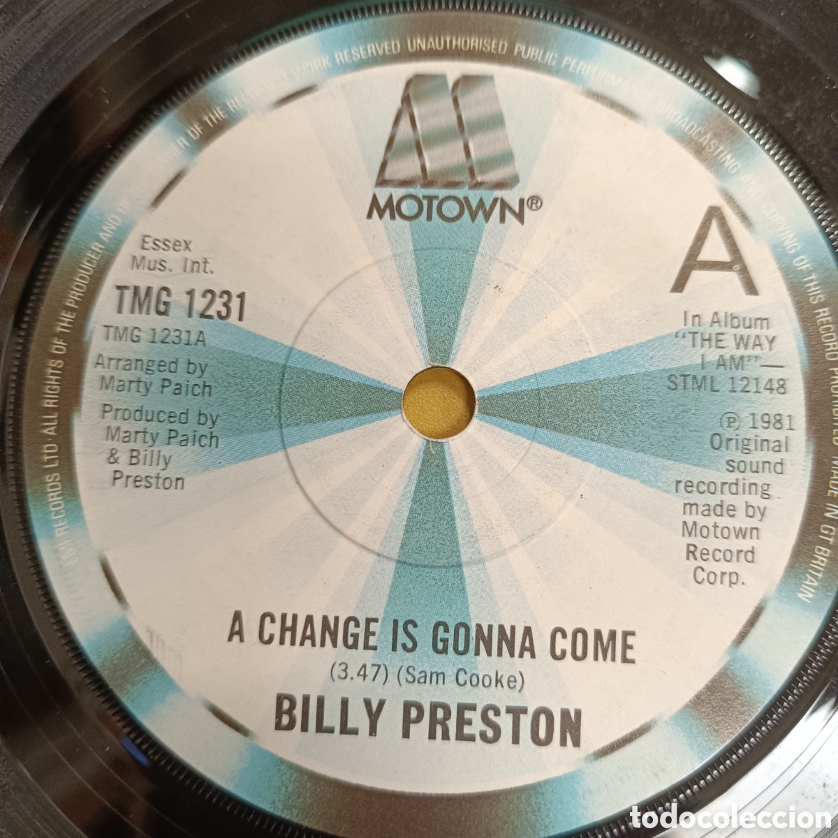 Discos de vinilo: Billy Preston &lrm;&ndash; A Change Is Gonna Come - Foto 1