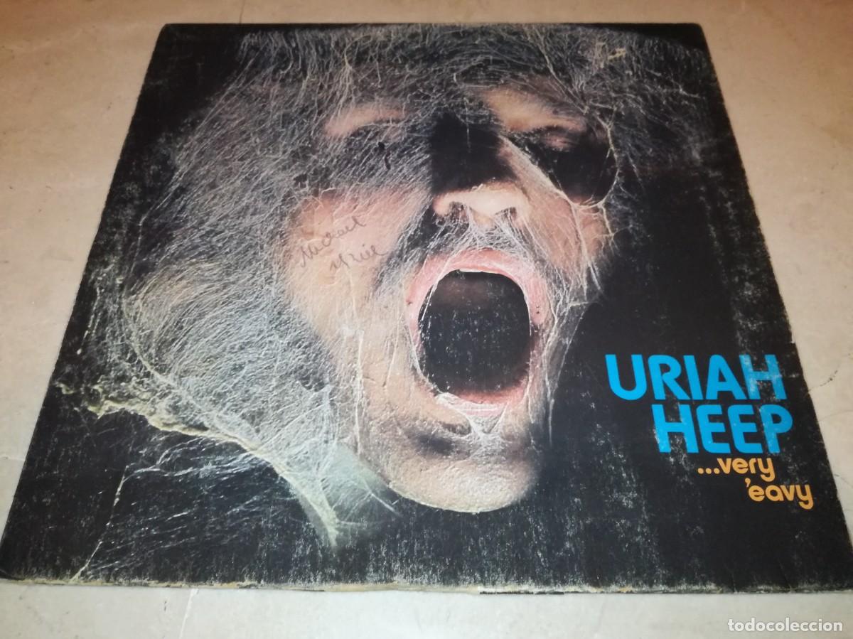Discos de vinilo: URIAH HEEP-...VERY EAVY VERY UMBLE-SU PRIMER LP-GATEFOLD-ORIGINAL UK - Foto 1